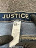 Justice Hearts Blue Jeans Size 18 - photo 6