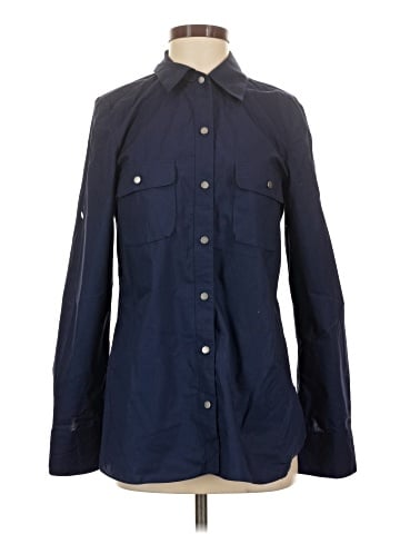 ADAM by Adam Lippes Long Sleeve Button-Down Shirt (view 1)