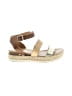 SODA Tan Sandals Size 4 - photo 1