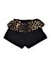 Romwe Animal Print Black Shorts Size XS - photo 1