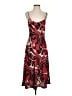 Forever 21 Paisley Red Cocktail Dress Size S - photo 1