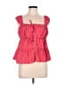 Rewind Red Sleeveless Blouse Size L - photo 1