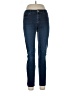 White House Black Market Solid Blue Jeans Size S - photo 1