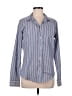 Frank & Eileen 100% Cotton Stripes Blue Gray Long Sleeve Button-Down Shirt Size M - photo 1