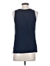 Ann Taylor LOFT Outlet 100% Polyester Black Sleeveless Top Size S - photo 2