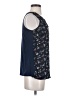 Ann Taylor LOFT Outlet 100% Polyester Black Sleeveless Top Size S - photo 4