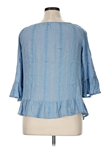 Hannah 3/4 Sleeve Blouse (view 2)