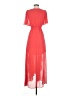 Express 100% Polyester Red Cocktail Dress Size XS - photo 2