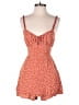 RSQ 100% Rayon Hearts Orange Romper Size S - photo 1