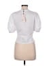 Cinq à Sept White Short Sleeve Top Size M - photo 2