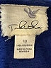 Tabitha 100% Polyester Blue Cocktail Dress Size 10 - photo 7