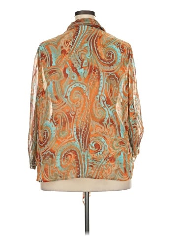 DressBarn 3/4 Sleeve Blouse (view 2)
