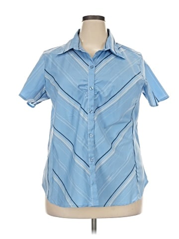 Cotton Express Short Sleeve Blouse (view 1)