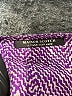 Maison Scotch 100% Polyester Purple 3/4 Sleeve Top Size Med (2) - photo 7