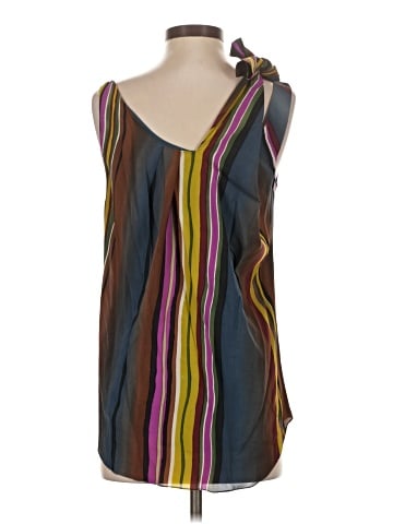 Nicole Miller Sleeveless Silk Top (view 2)