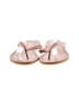 Stuart Weitzman 100% Leather Brown Flip Flops Size 7 - photo 2