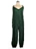 Ashley Stewart 100% Polyester Solid Green Jumpsuit Size 18 Plus - photo 1