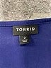 Torrid Blue 3/4 Sleeve Blouse Size 2X Plus (2) - photo 7