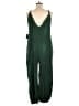 Ashley Stewart 100% Polyester Solid Green Jumpsuit Size 18 Plus - photo 2