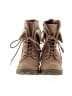 Dunes Tan Ankle Boots Size 6 1/2 - photo 2