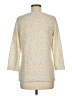 Anne Klein Metallic Gold Pullover Sweater Size M - photo 2