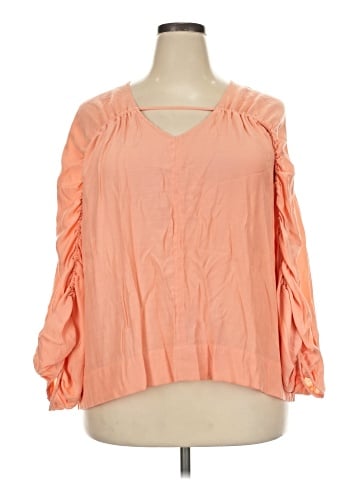Worthington 3/4 Sleeve Blouse (view 1)