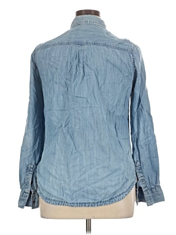 RVCA Long Sleeve Button-Down Shirt (view 2)