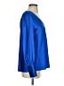 Boston Proper Blue Long Sleeve Blouse Size S - photo 4