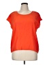 Harper and Gray 100% Polyester Orange Short Sleeve Top Size XL - photo 1