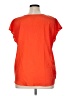 Harper and Gray 100% Polyester Orange Short Sleeve Top Size XL - photo 2