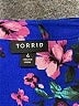 Torrid 100% Polyester Floral Blue Short Sleeve Blouse Size 4X Plus (4) - photo 7