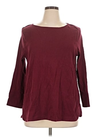 Talbots Outlet 3/4 Sleeve T-Shirt (view 1)