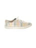 J.Crew Stripes White Sneakers Size 7 1/2 - photo 1