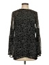MICHAEL Michael Kors 100% Polyester Stars Black Long Sleeve Blouse Size XS - photo 1