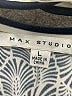 Max Studio Graphic Blue Casual Dress Size L - photo 7