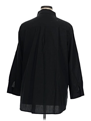 Eileen Fisher 3/4 Sleeve Button-Down Shirt (view 2)