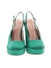 Linea Paolo Color Block Green Heels Size 8 1/2 - photo 2