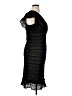 Max Studio 100% Polyester Black Cocktail Dress Size XL - photo 4