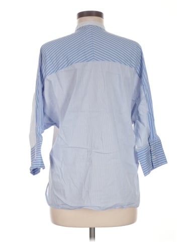 MNG Suit 3/4 Sleeve Button-Down Shirt (view 2)