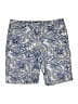 Talbots Paisley Blue Shorts Size 10 Petite - photo 1