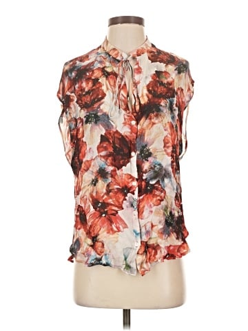 Haute Hippie Sleeveless Silk Top (view 1)