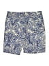 Talbots Paisley Blue Shorts Size 10 Petite - photo 2