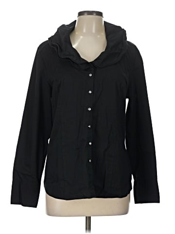 Soft Surroundings Long Sleeve Button-Down Shirt (view 1)