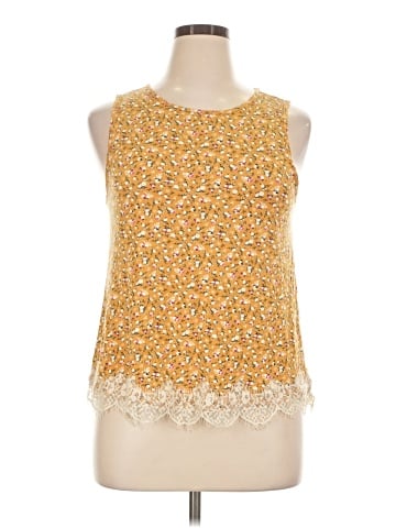 Rewind Sleeveless Blouse (view 1)