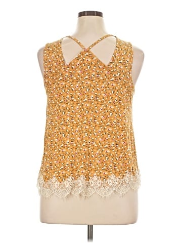 Rewind Sleeveless Blouse (view 2)