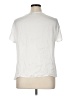Kim Rogers 100% Polyester White Short Sleeve Blouse Size XL - photo 2