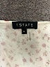 1.State 100% Polyester Ivory Sleeveless Top Size L - photo 7