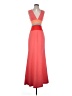 BCBGMAXAZRIA 100% Polyester Color Block Orange Cocktail Dress Size 0 - photo 1