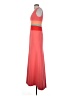 BCBGMAXAZRIA 100% Polyester Color Block Orange Cocktail Dress Size 0 - photo 5