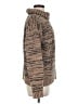 BCBGMAXAZRIA Tweed Brown Turtleneck Sweater Size M - photo 4